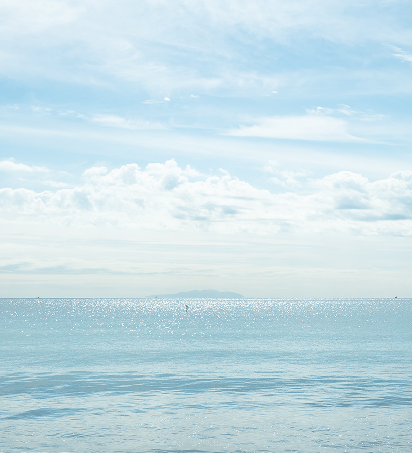 茅ヶ崎の海の画像