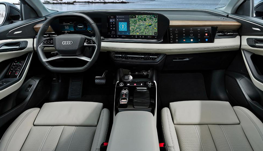 Audi Q6 e-tron　内装