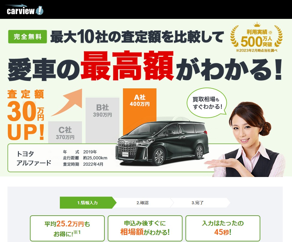 カビュー公式サイト