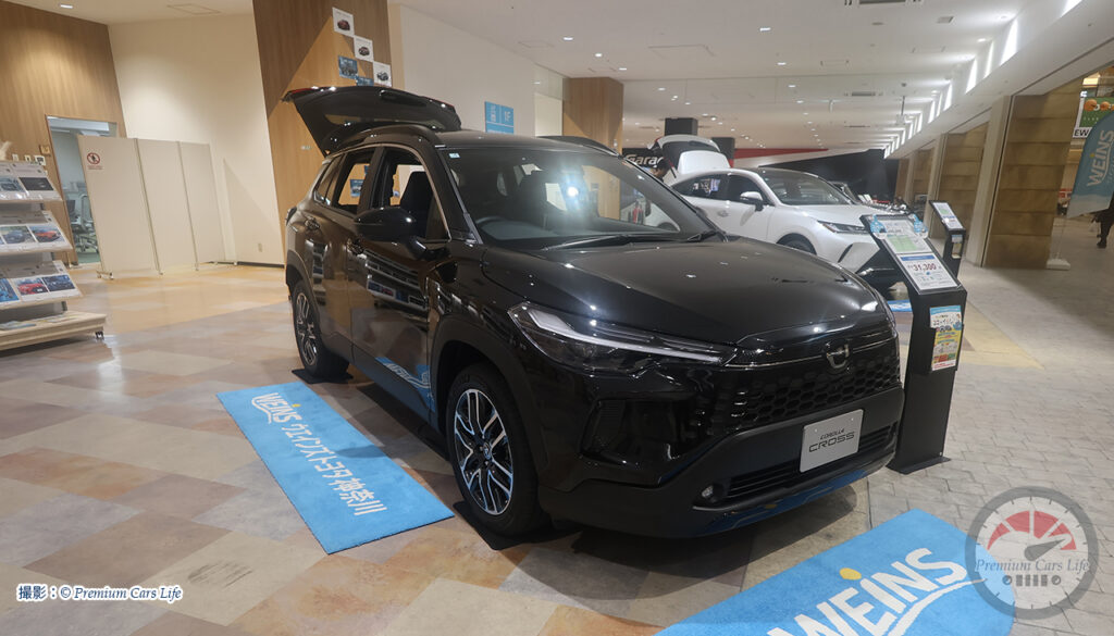 トヨタ カローラクロスHEV Zグレード現地撮影:© Premium Cars Life(ウエインズトヨタ神奈川・トレッサ横浜オートモール)