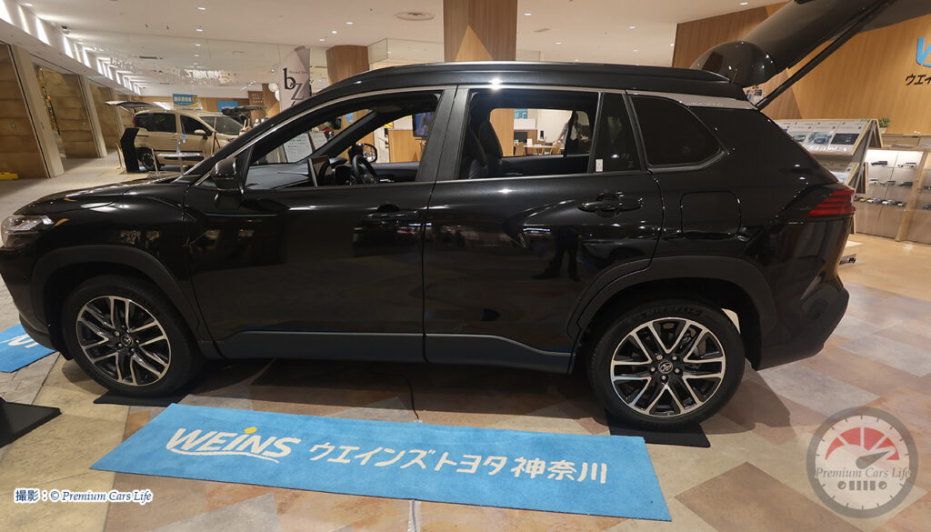 トヨタ カローラクロスHEV Zグレード現地撮影:© Premium Cars Life(ウエインズトヨタ神奈川・トレッサ横浜オートモール)