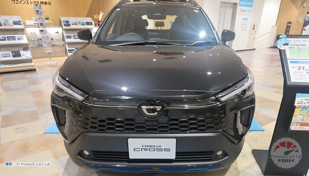 トヨタ カローラクロスHEV Zグレード現地撮影:© Premium Cars Life(ウエインズトヨタ神奈川・トレッサ横浜オートモール)