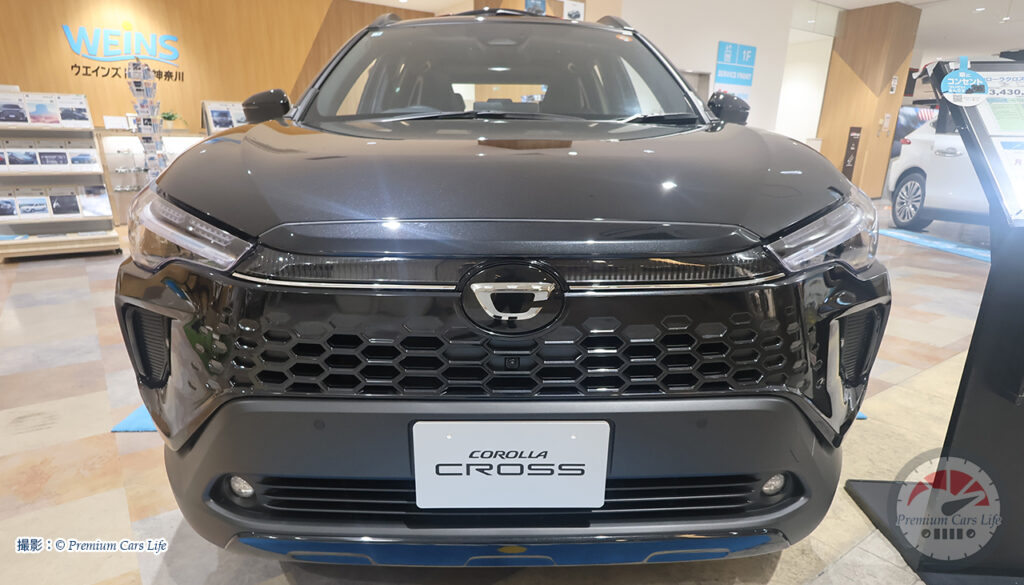 トヨタ カローラクロスHEV Zグレード現地撮影:© Premium Cars Life(ウエインズトヨタ神奈川・トレッサ横浜オートモール)