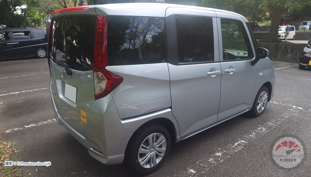 トヨタ ルーミー試乗撮影：© Premium Cars Life（2025年撮影）