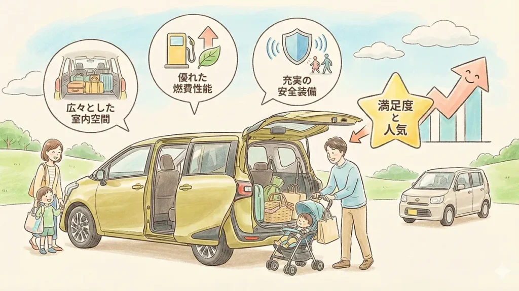 新型-シエンタ-売れ行きと2025年の人気理由イメージ