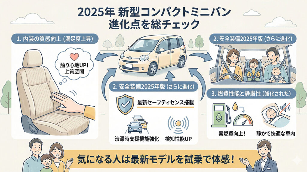 新型シエンタ-何が変わった？進化点を総チェックの図解