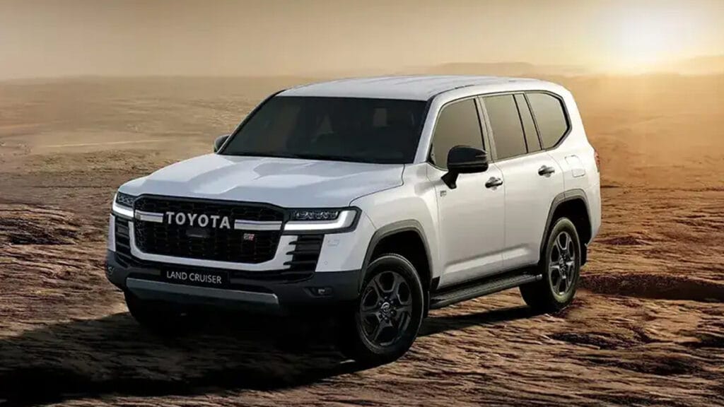 ランドクルーザー300 ハイブリッド 中東仕様モデル。最初に公開・販売が始まった地域の公式画像(出典:Toyota Middle East)