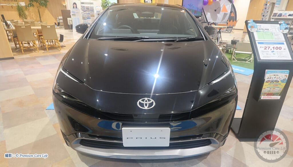プリウス撮影トレッサ横浜オートモール