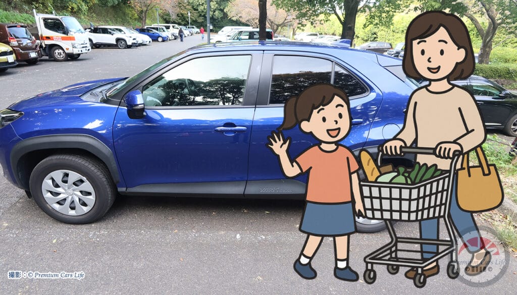 ヤリスクロス ハイブリッド試乗撮影：© Premium Cars Life （2025年撮影）