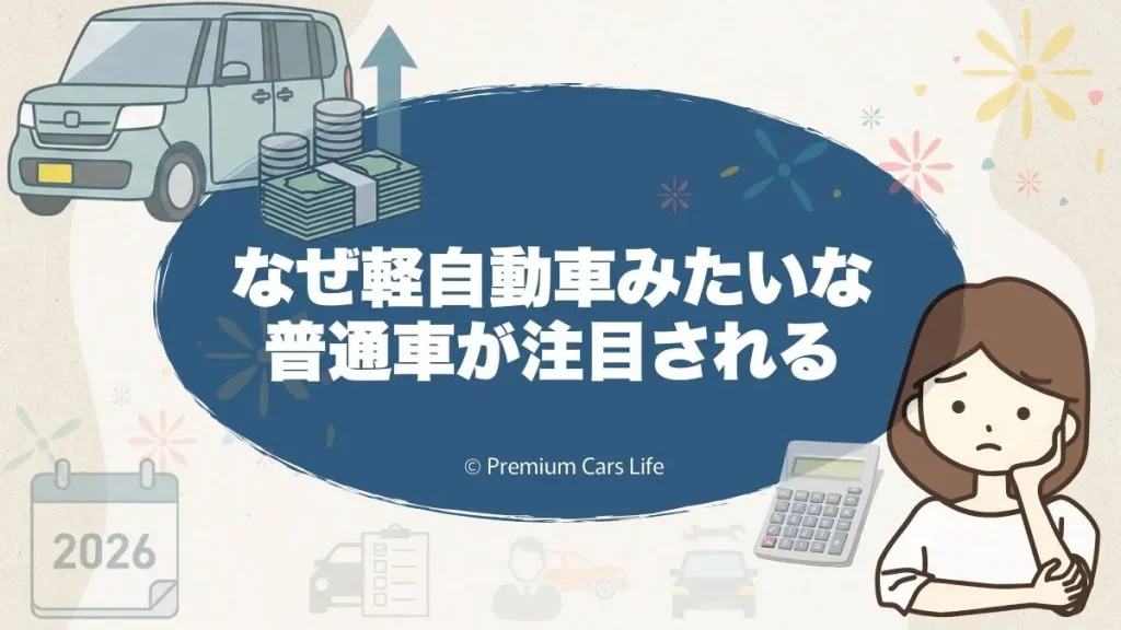 なぜ軽自動車みたいな普通車が注目されているのか