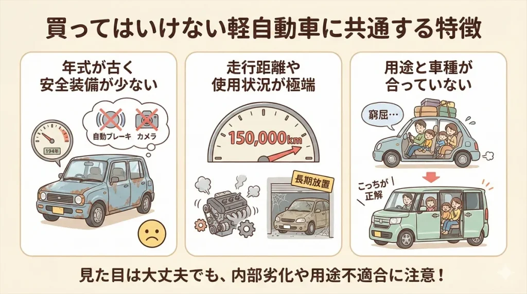買ってはいけない軽自動車に共通する5つの特徴