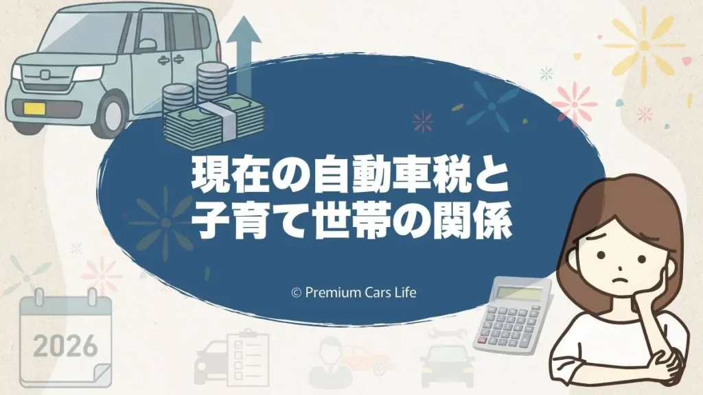 なぜ子育て世帯ほど自動車税が気になるのか