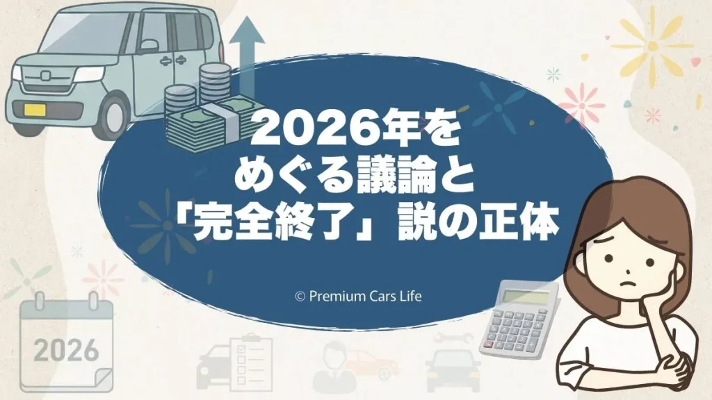 2026年をめぐる議論と「完全終了」説の正体
