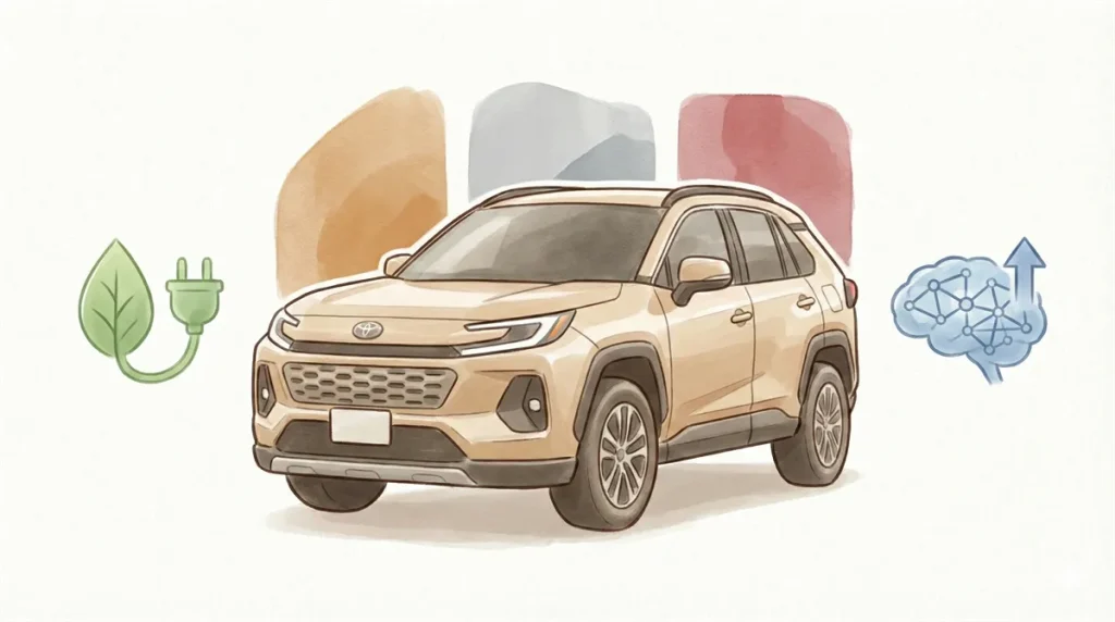 新型RAV4フルモデルチェンジ概要と日本初公開時期の図解 © Premium Cars Life