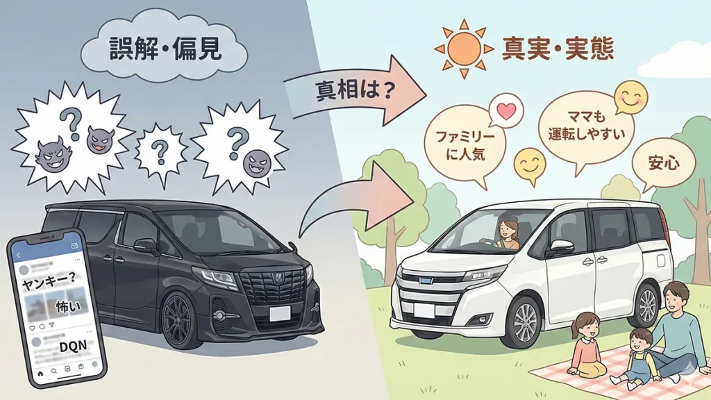 ヴォクシー-ヤンキーの真相7選