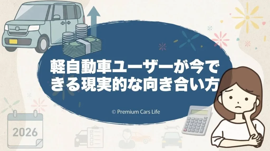 軽自動車ユーザーが今できる現実的な向き合い方