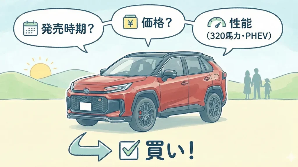新型-RAV4-GR-SPORTは買い！発売・価格・性能ガイドの図解