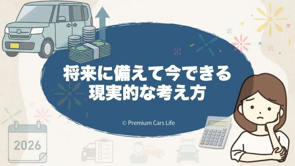 将来に備えて今できる現実的な考え方