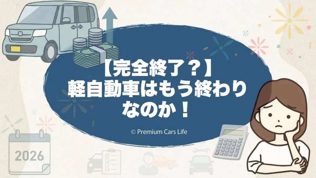 【完全終了？】軽自動車はもう終わりなのか…税金が普通車と同じになる説を徹底検証