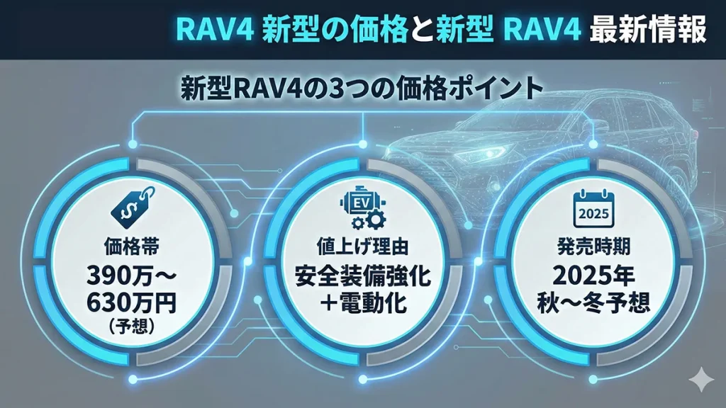 RAV4-新型の価格と新型-RAV4-最新情報の図解