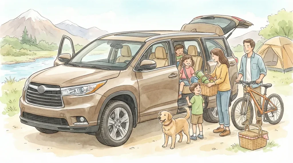 トヨタのハイランダーはどんなファミリー向けか