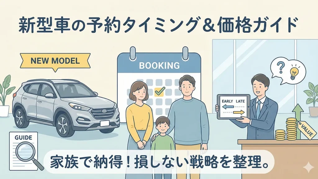 新型RAV4の最新情報と予約完全ガイドの図解