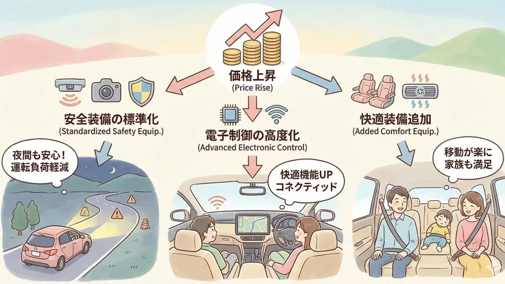 ヴォクシー-新型-値段値上げの理由とはの図解