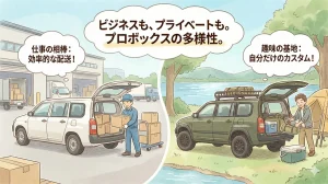 プロボックスのマイナーチェンジの図解 ©Premium Cars Life