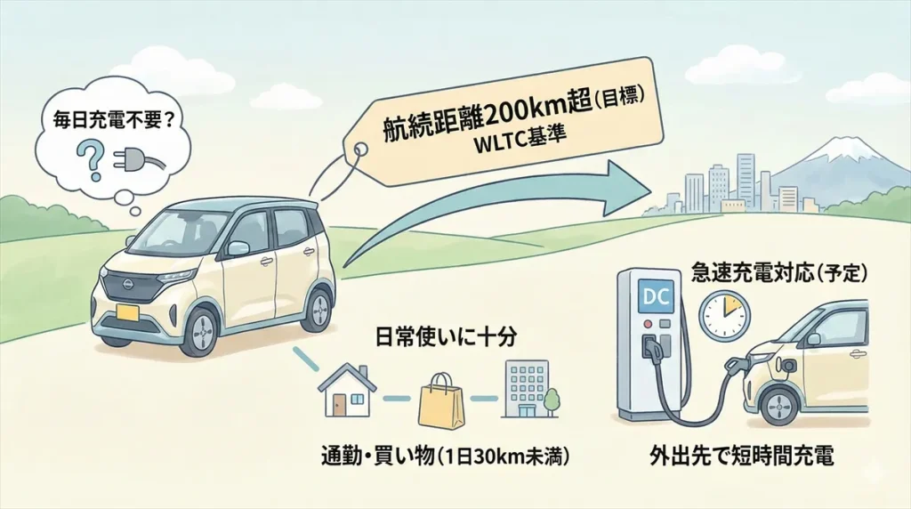 BYD軽自動車の航続距離と走行性能の実力