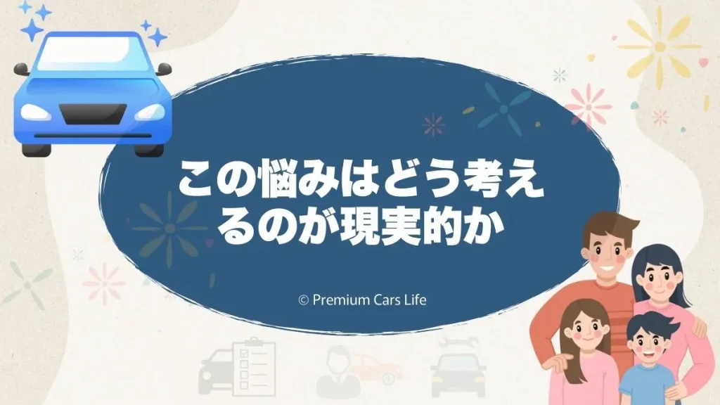 この悩みはどう考えるのが現実的か