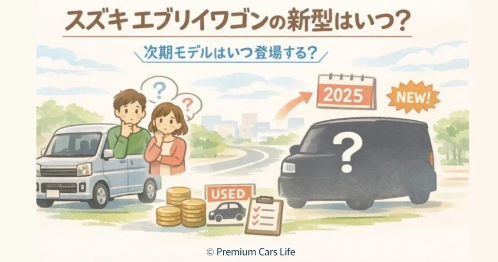 スズキ エブリイワゴンの新型はいつ?価格・納期・欠点と買い時解説