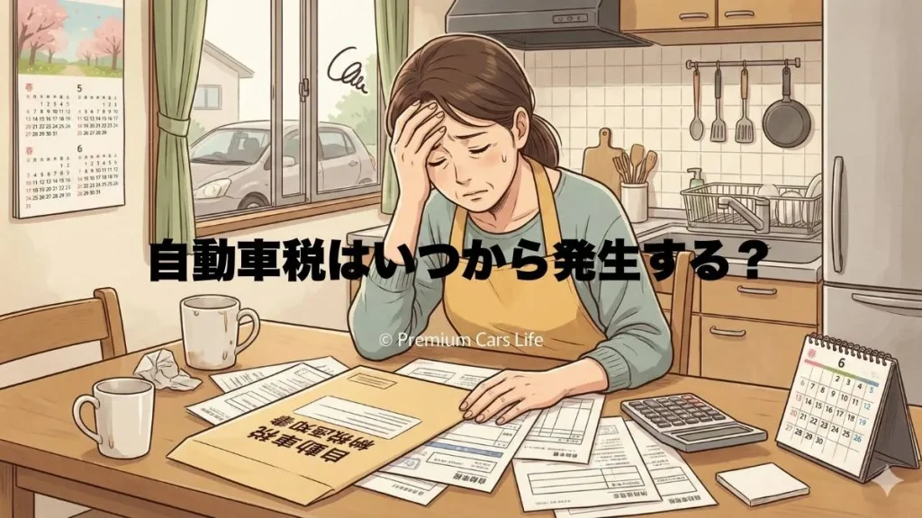 自動車税はいつから発生する？課税時期・支払期間・制度の基本を冷静に整理