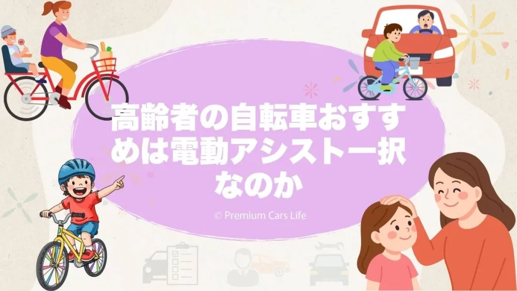 高齢者の自転車おすすめは電動アシスト一択なのか