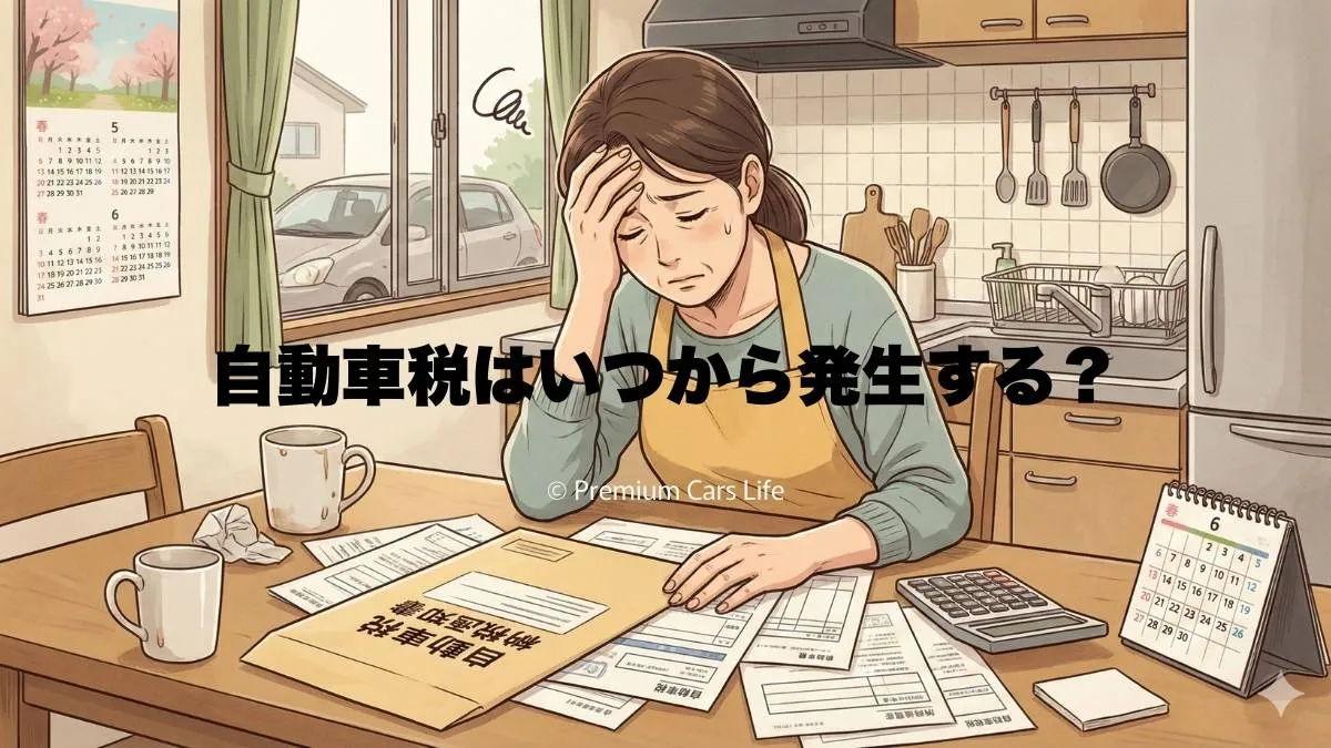 自動車税はいつから発生する?課税時期・支払期間・制度の基本を冷静に整理