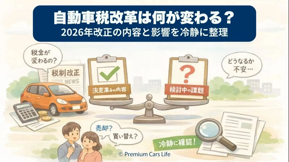 自動車税はいつから発生する?課税時期・支払期間・制度の基本を冷静に整理