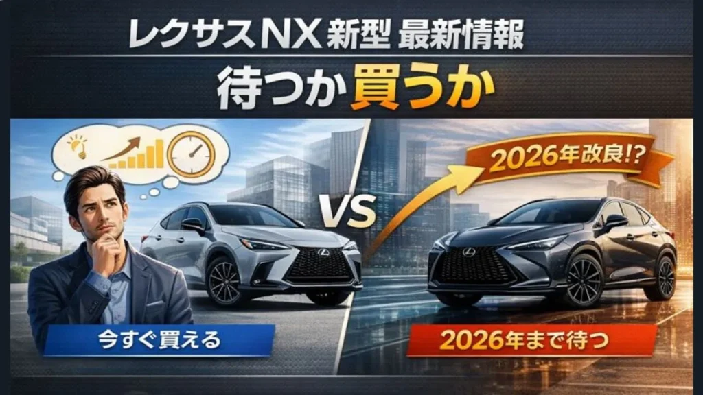 レクサス NX 新型 最新情報|待つか買うか