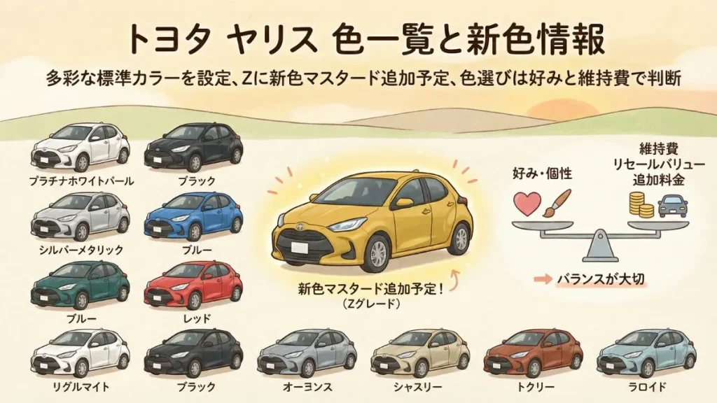 ヤリス 新車価格グレード別一覧