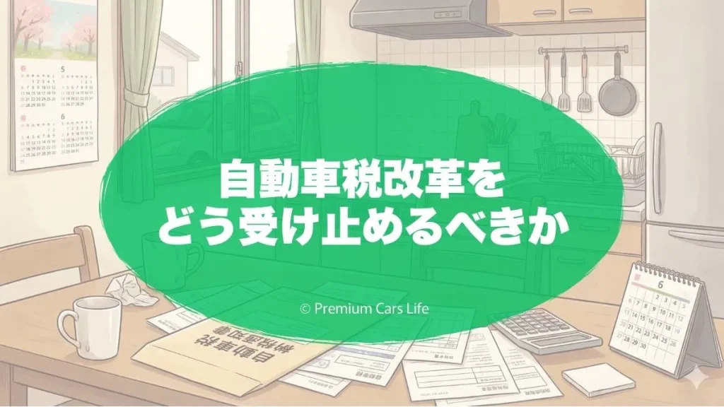 自動車税改革をどう受け止めるべきか