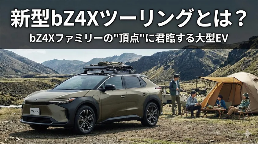 新型bZ4Xツーリングとは？──bZ4Xファミリーの"頂点"に君臨する大型EV
