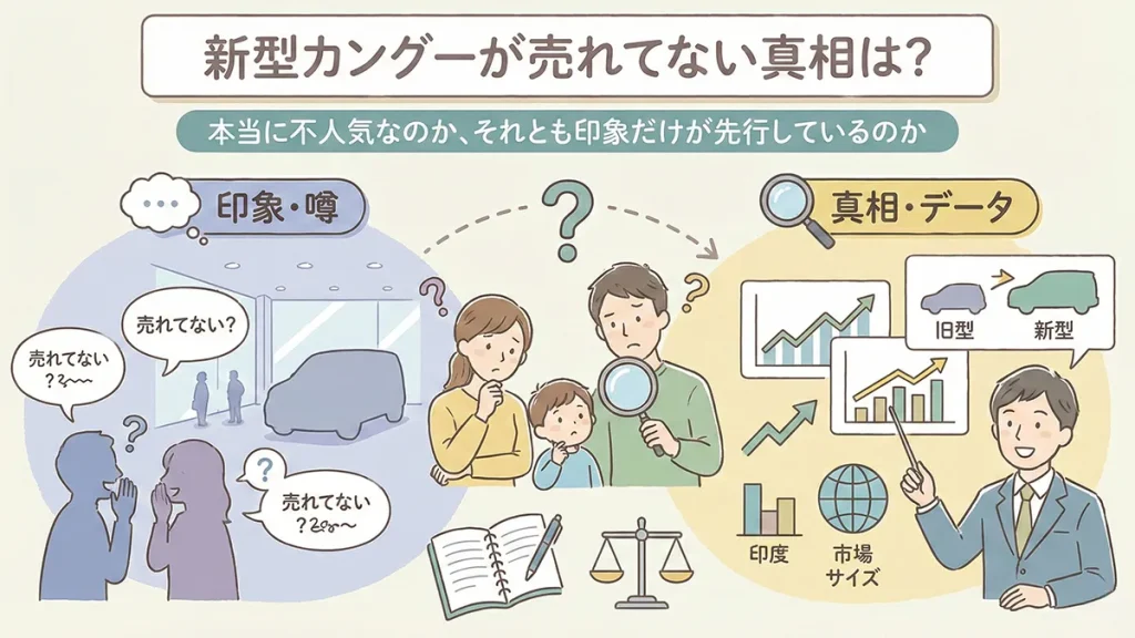 新型カングーが売れてない真相は？