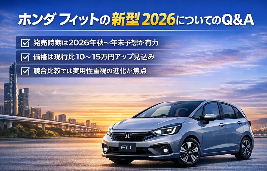 ホンダ フィットの新型 2026についてのQ&A