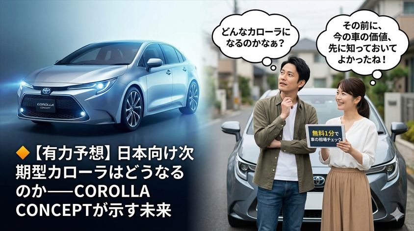 【有力予想】日本向け次期型カローラはどうなるのか——COROLLA CONCEPTが示す未来