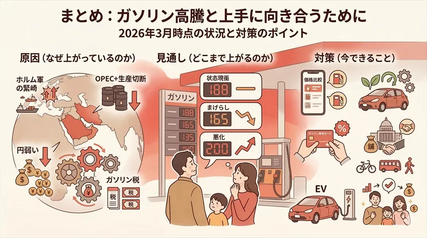 まとめ：ガソリン高騰と上手に向き合うために