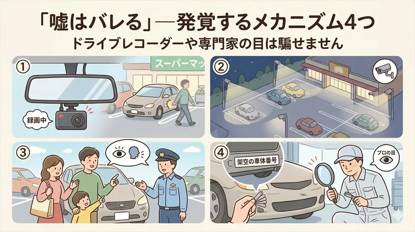 「嘘はバレる」—発覚するメカニズム4つ