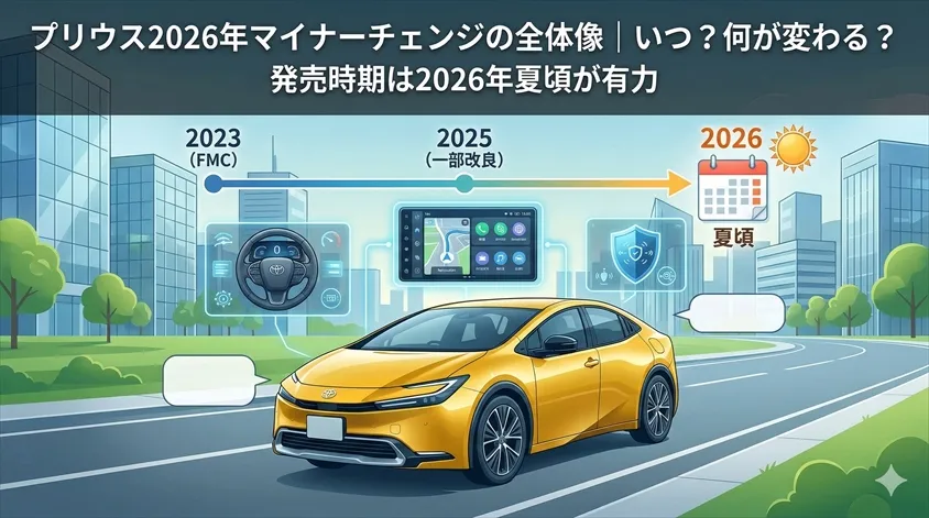 【購入タイミング完全ガイド】今買うべき？マイナーチェンジ後まで待つべき？