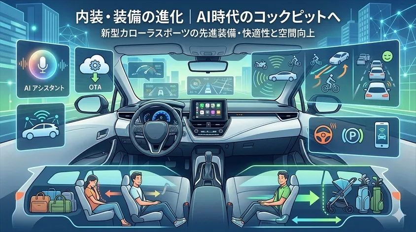 内装・装備の進化｜AI時代のコックピットへ