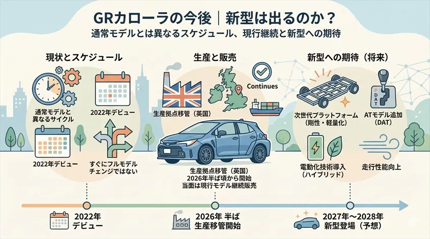 GRカローラの今後｜新型は出るのか？