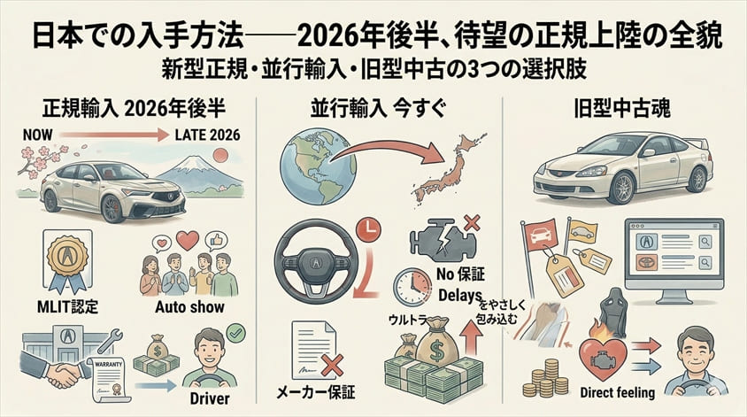 ライバル徹底比較——インテグラ タイプSはどこに位置するか