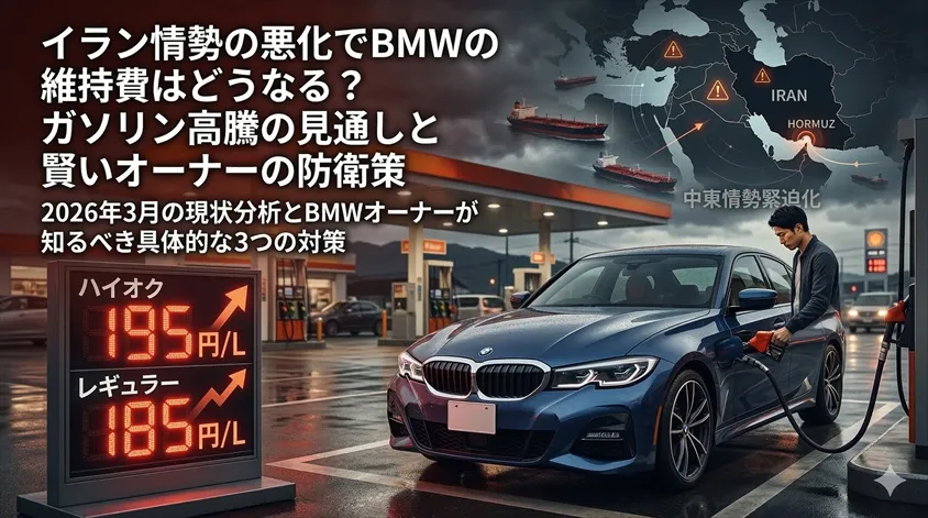イラン情勢の悪化でBMWの維持費はどうなる？ガソリン高騰の見通しと賢いオーナーの防衛策