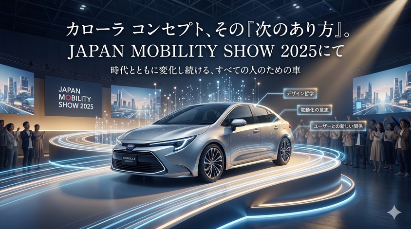 カローラ コンセプトとは？ジャパンモビリティショー2025での発表内容